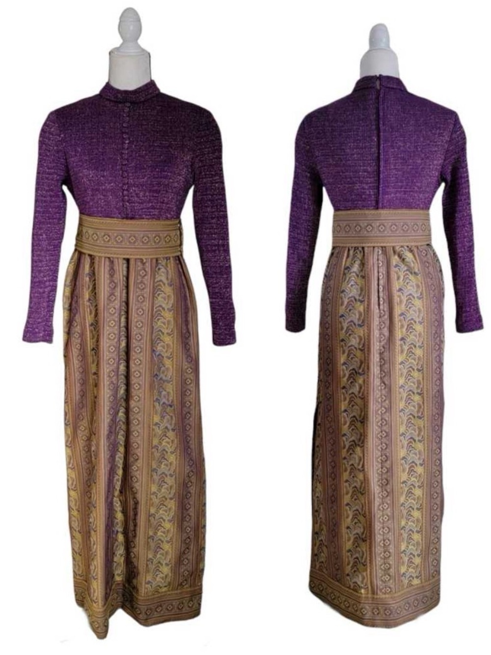 Vintage 1960’s Brocade Tapestry Gown - Eleanor Brenner Couture